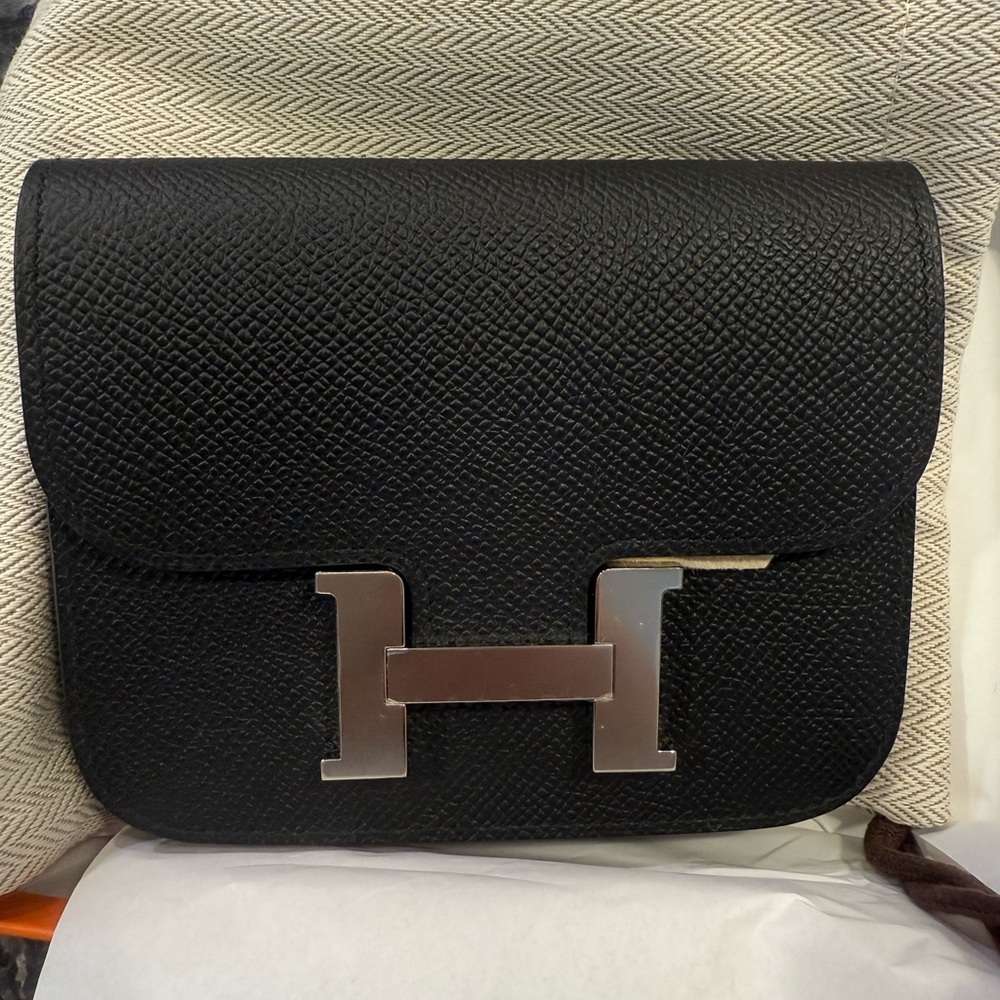 Hermes Constance slim wallet
